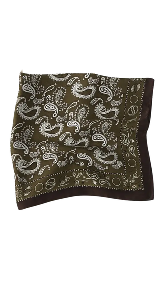 Silky Bandana - Olive