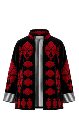 SGT Pepper Crew - Black/Red