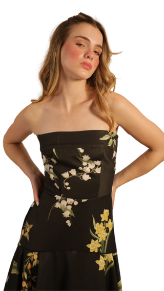 Iris - Garden Multi Black