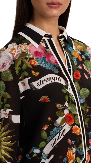 Willa Plkt Top - Solar Strength Black