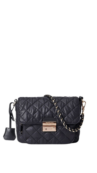 Black Small Crosby Lock Crossbody