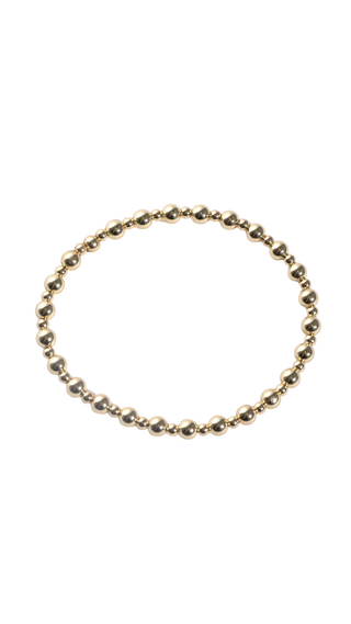 Strength Bracelet- Gold 7"