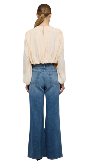 Frida L/S Top, Ivory