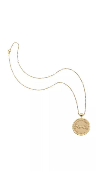 PROTECT FOX JW Original Pendant Gold / 16-18" Classic Rolo Chain