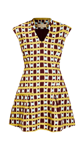 Tianna Mini Dress, Morning Gingham