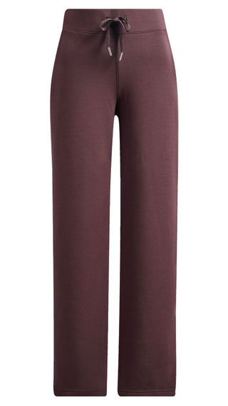 Air Essentials Wide Leg Pant - Truffle Brown