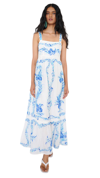 Daniella Dress - Cyan