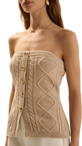 The Layla Bustier - Cream