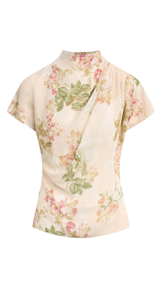 The Graceful Top - Light Peach Rose