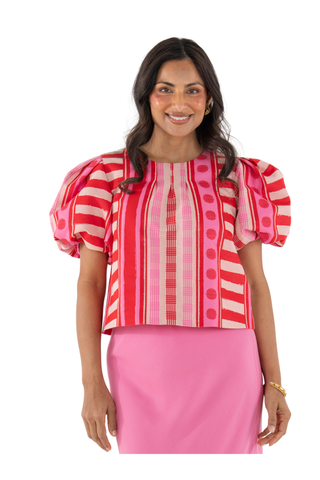 Jane Top - Peach Jubilee