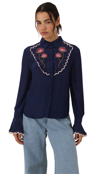 Coronda Shirt, Blue