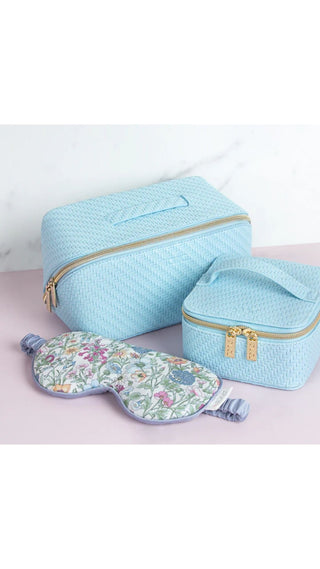 Herringbone Beauty Medium Bluebell