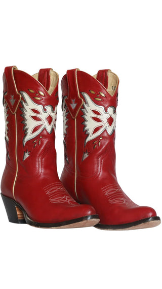Thunderbird- RED boots