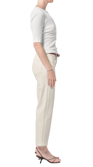 Palma Straight (Clean Hem), Almond (Lt Beige)