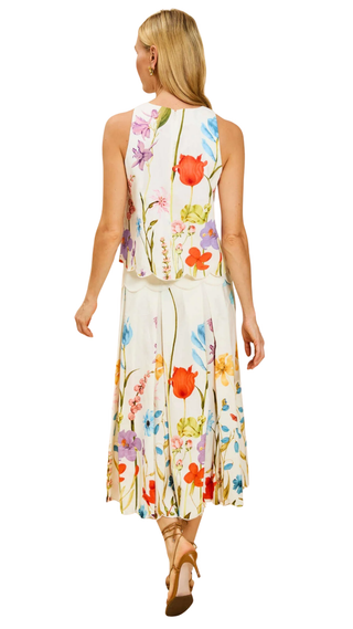 Prism Scallop Tank Top - Garden Muse