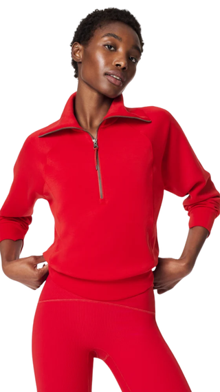 Airessentials Half Zip, Spanx Red