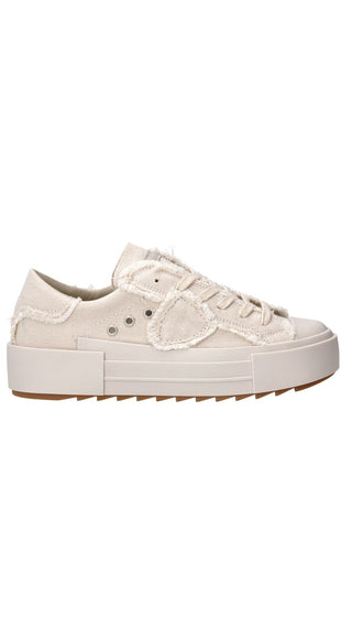 Paris Haute Low Woman- Denim Fancy Beige