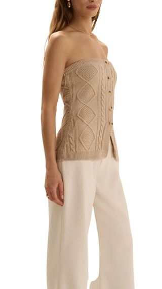 The Layla Bustier - Cream