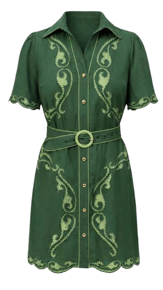 Poppy Dress, Regal Scallop