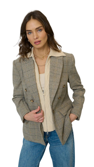 Billie Cable Insert Jacket - Brown