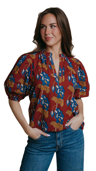 Alix Blouse - Batik