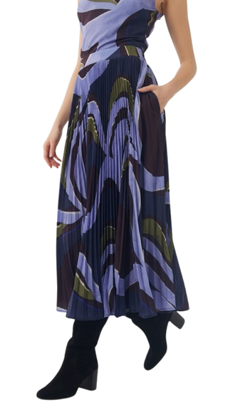 Max Skirt, Plum/Multi