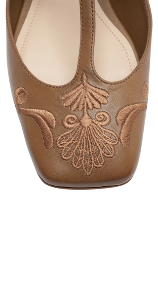Rechillieu Flat Ballerina, Sand