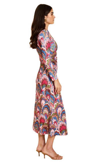 Gabriella Midi Dress, Twilight Marble