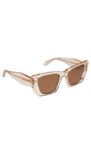 Aura Vintage - rose crystal + brown