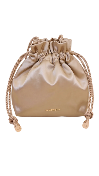 Satin Pouch - Champagne