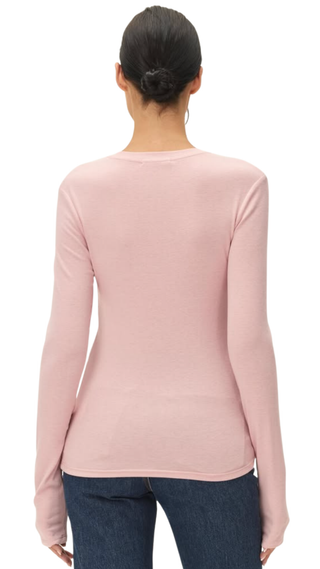 Lou Long Sleeve Tee - Pink