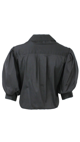 Bomba Shirt Organza - Black