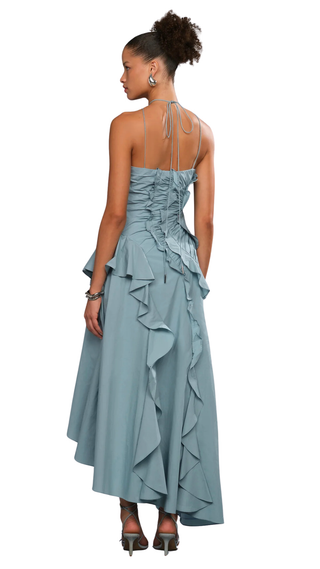 Ottavia Ruffle Dress - Cumulus
