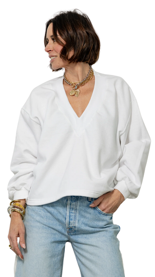 Tucker Sweatshirt - White