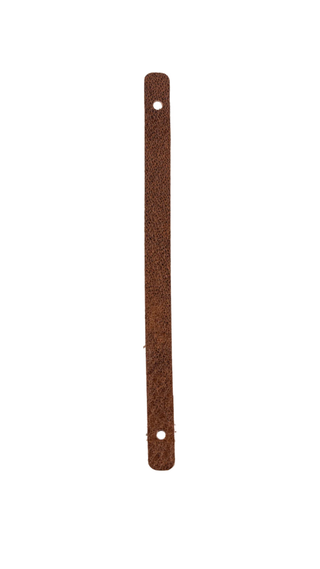 Narrow Leather - Saddle