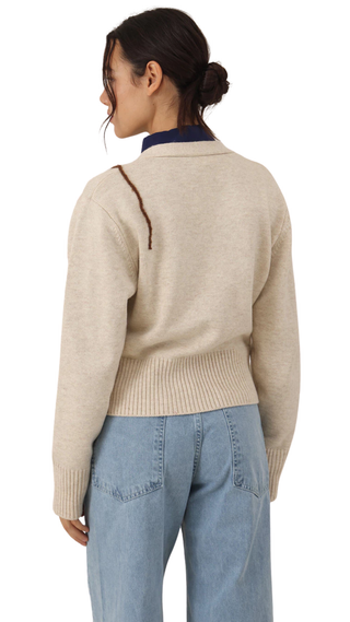 Irupe Cardigan, Ecru