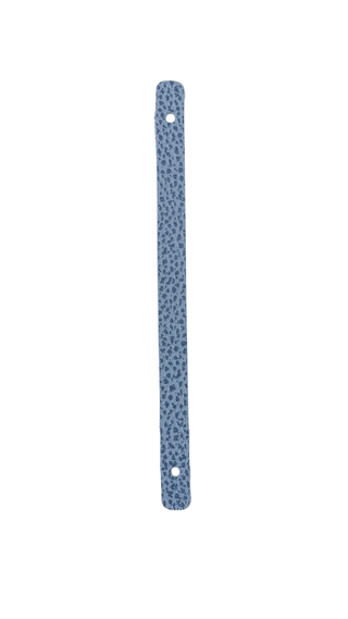 Narrow Leather - French Blue