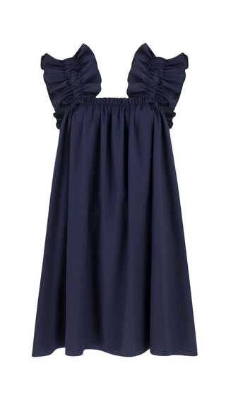 Maya Dress - Navy
