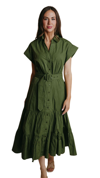 Eva Dress - Olive