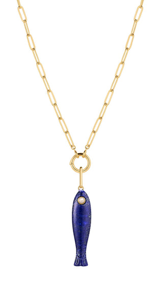 Fortuna Lapis Charm Necklace