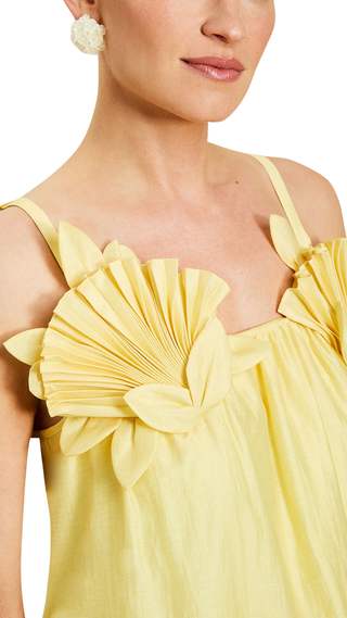Solenn Midi Dress - Vanilla Sunrise