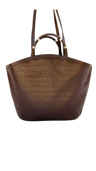 Tote - Espresso Croc