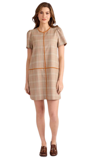Vienna Dress - Autumn Plaid