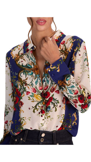 Willa Plkt Top- Gilded Rose