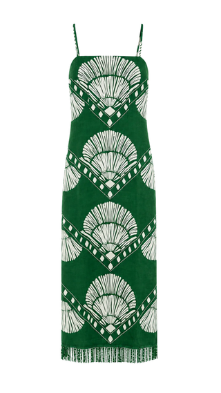 Shannon Midi, Jade Raffia