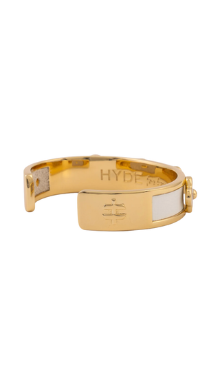Bloom 47 Narrow Cuff - Polished Gold