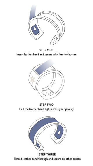 Equestrian Narrow Cuff - Polished Gold