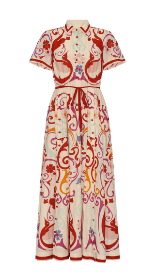 Elisetta Dress, Fileteado