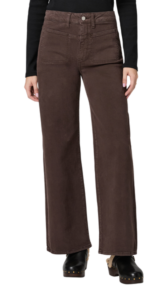 Anessa 31" W/ Front Yoke + Stitch Through Pockets, Rich Chocolate