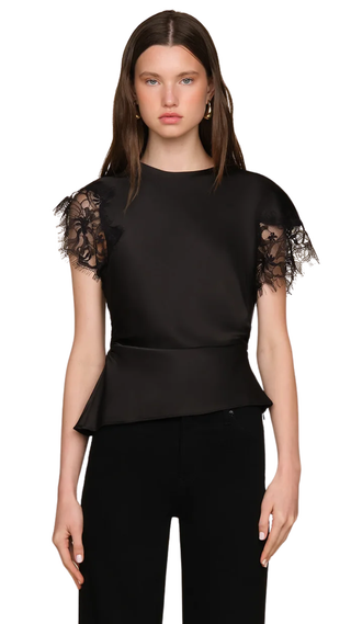 Zina Top, Black
